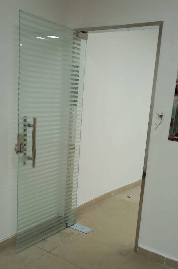 Frosted Glass Office Door