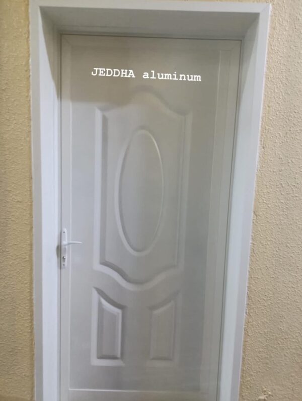 White Classic Aluminum Door