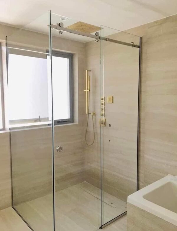 Golden Beige Shower Oasis