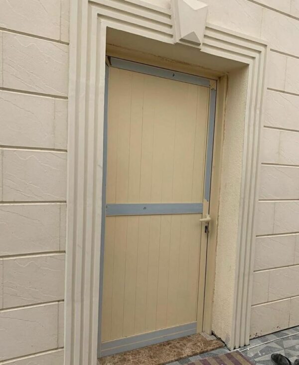 Beige Rustic Panel Door